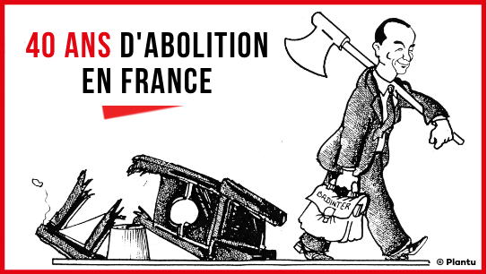 illustration for 40 years of abolition in france