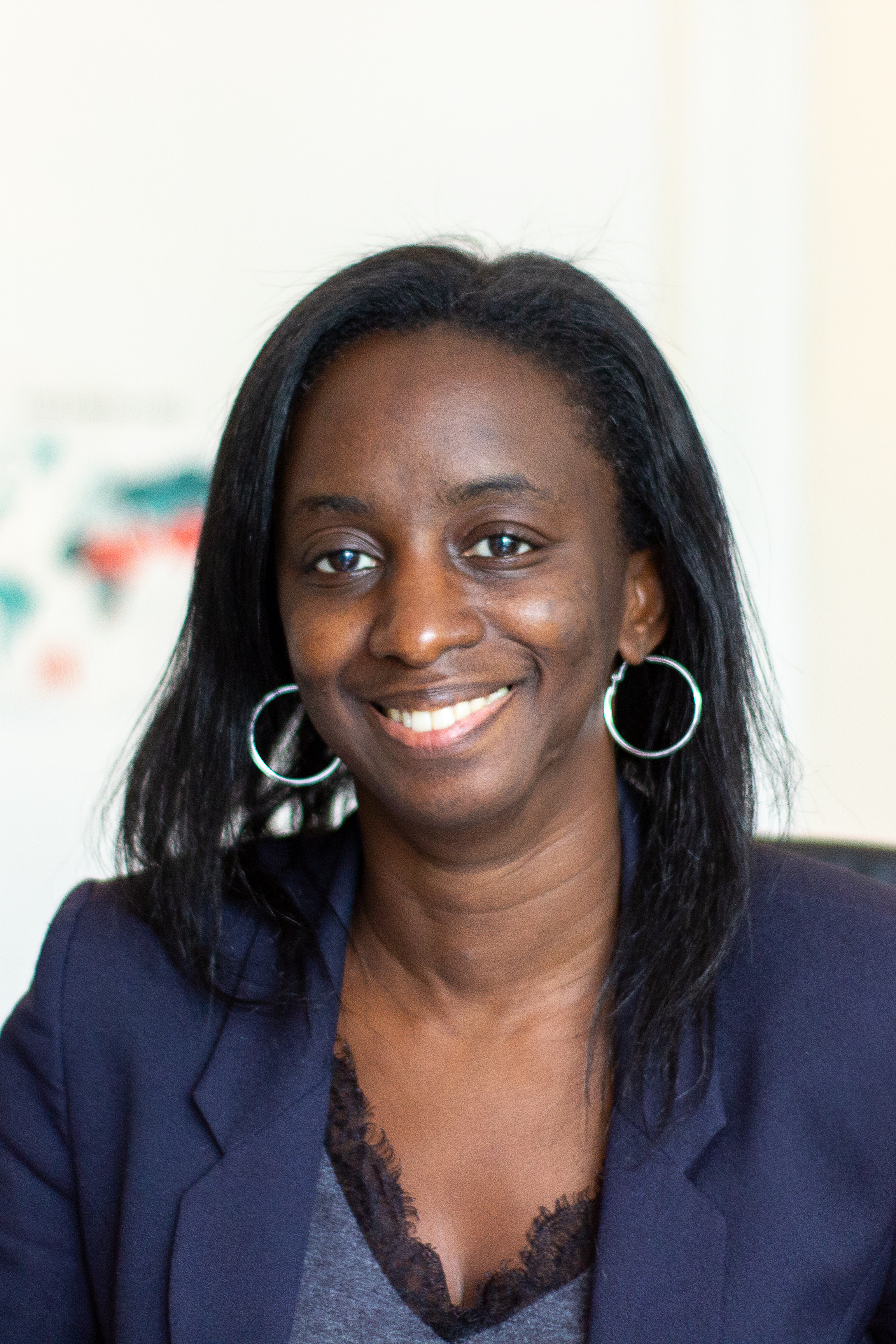 portrait of the president of ECPM Aminata Niakate