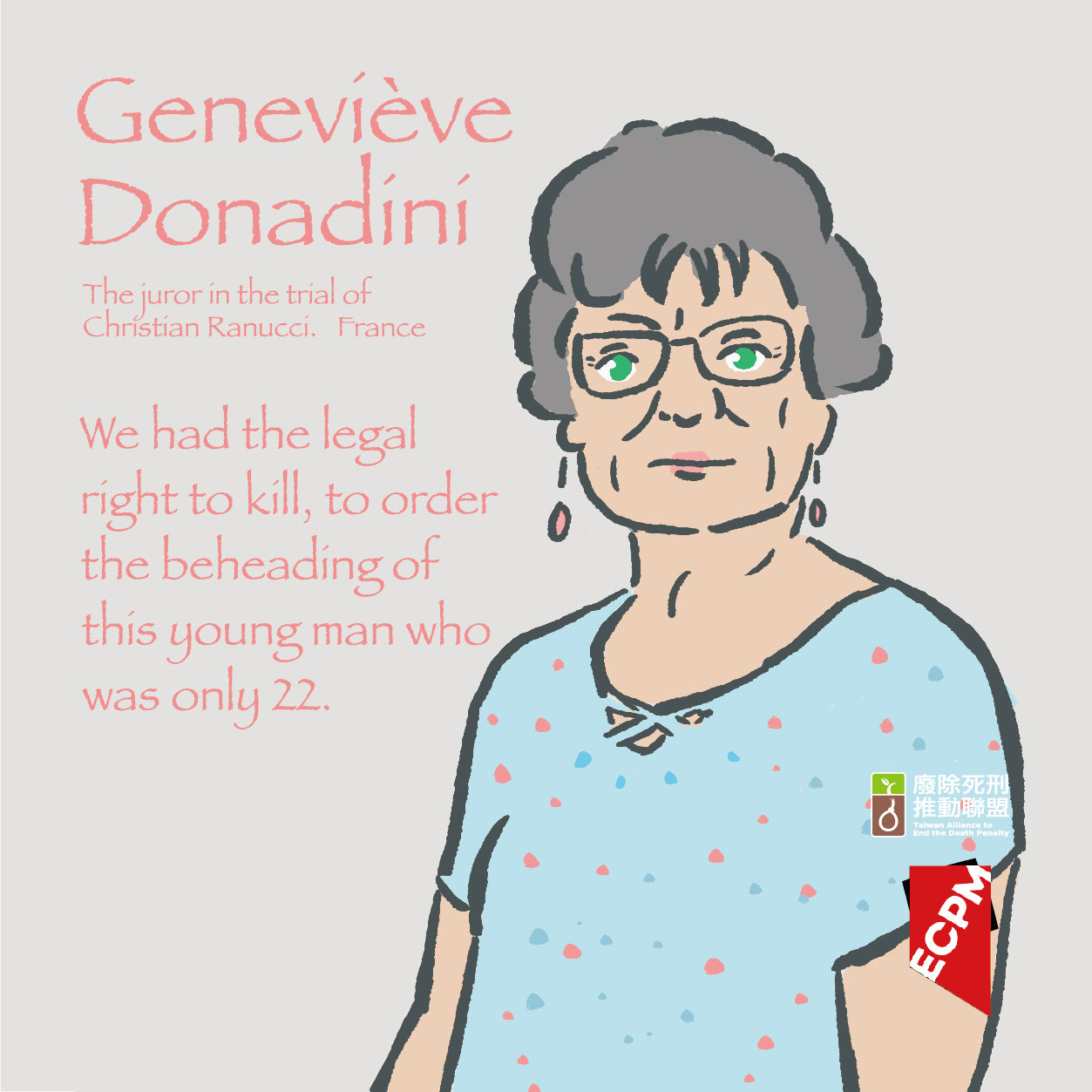 illustrated picture of Genevieve Donadini