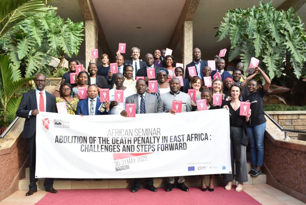 group picture in Kenya for the first Seminar