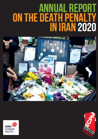 Annual report on the death penalty in Iran (2020) cover