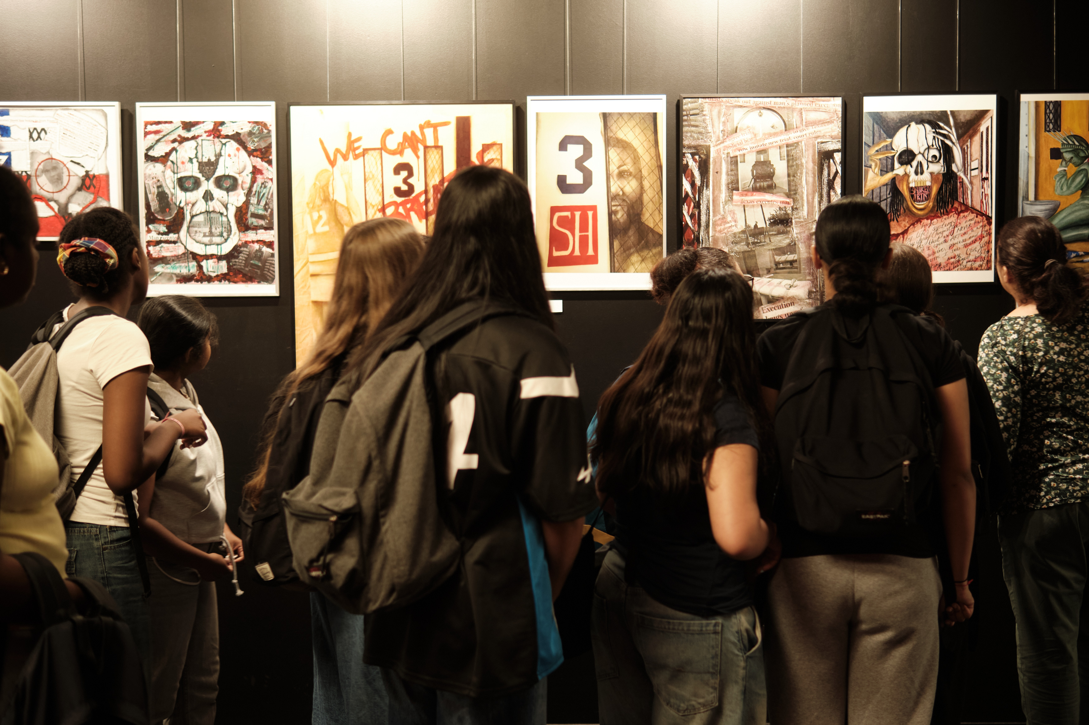 Exposition Art & Couloir de la mort, 9e Congrès mondial